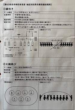 綱引き・大縄跳び